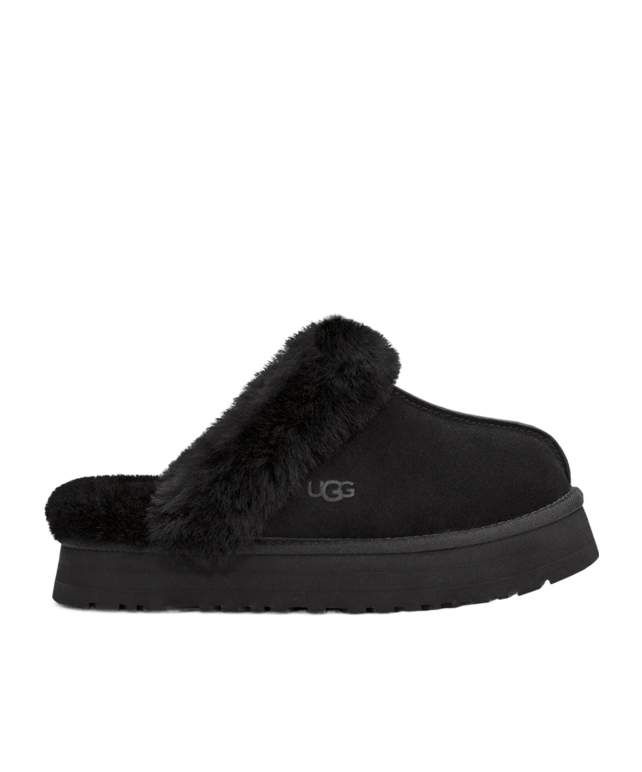 Ugg Slip-on Mules With Plush Fluffy Lining In Multi