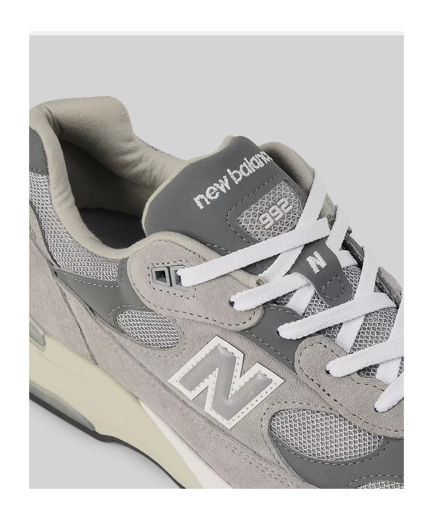 New Balance De In U. S.a. 992 Core Sneakers In Gray