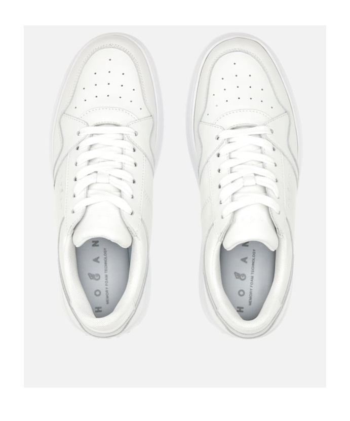 Hogan Platform Skyscraper Sneakers With In White