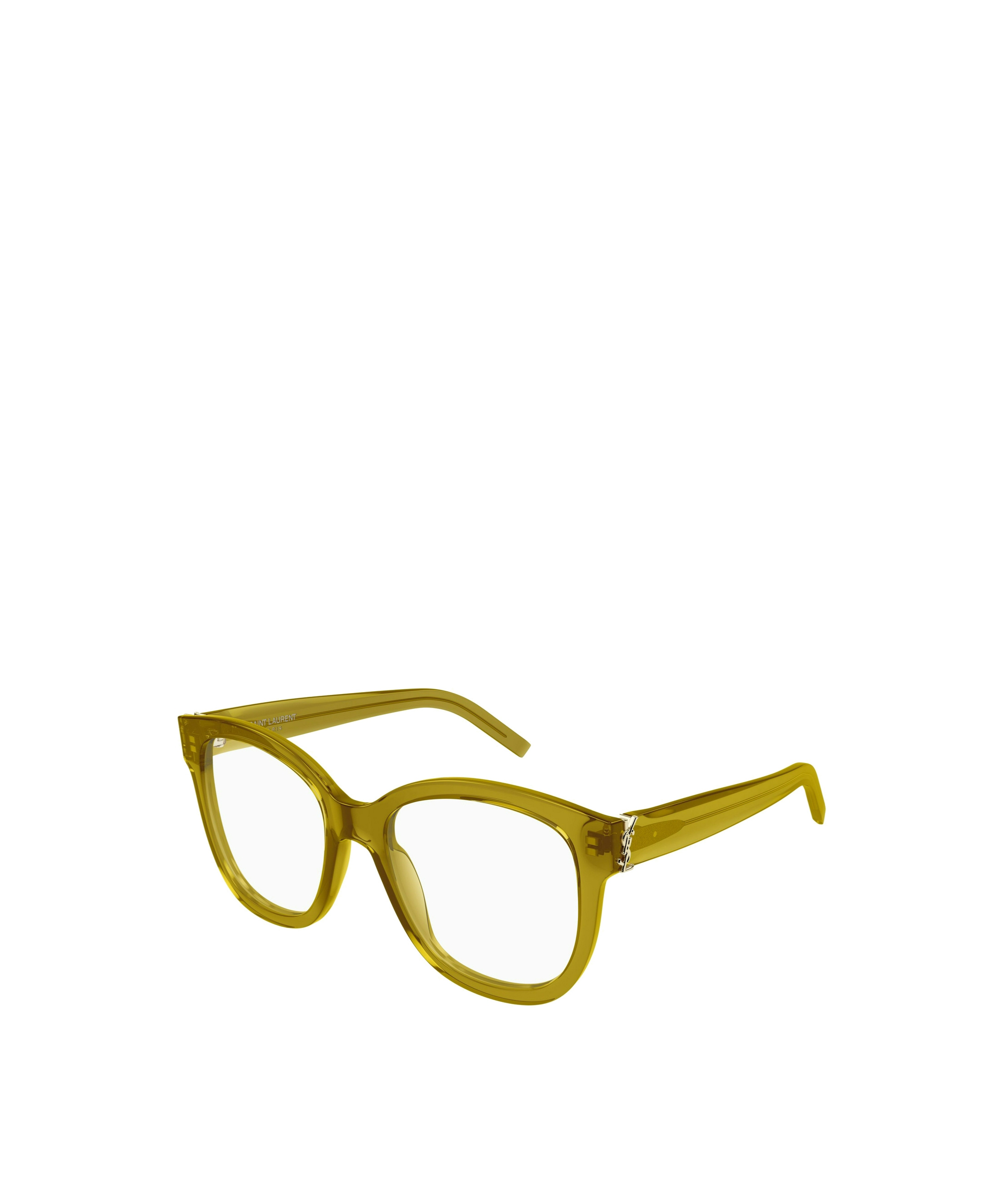 Saint Laurent Full-frame Flat Mirror In Brown