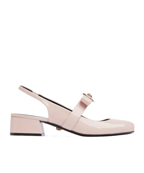 Versace Round-headed High-heeled Sandals