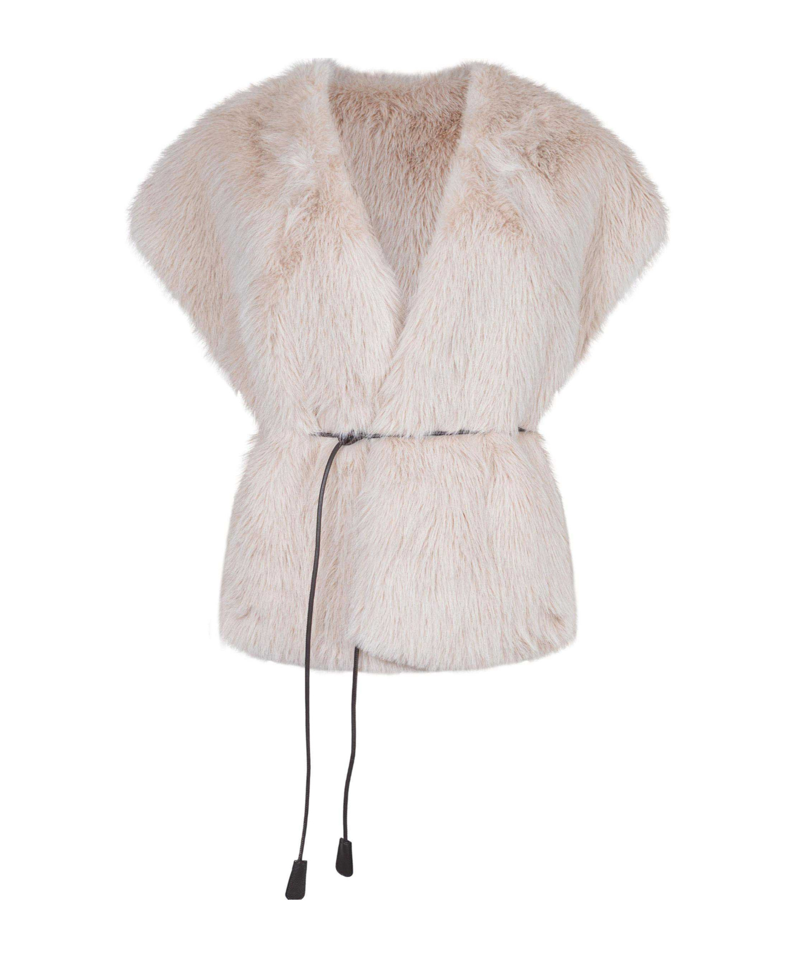 Alysi Sleeveless Vest In White