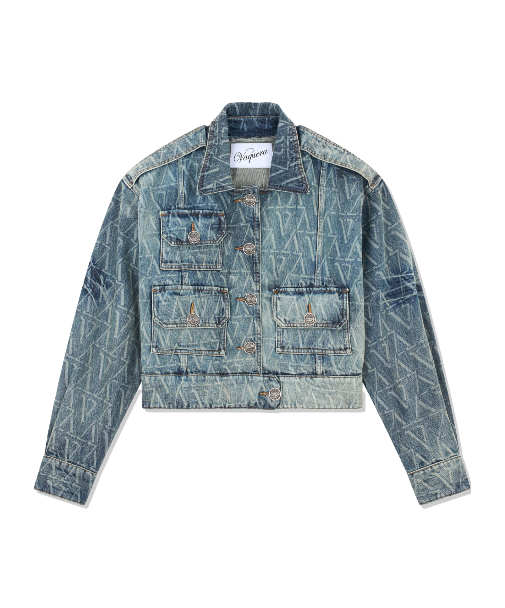 Vaquera Monogram Denim Jacket