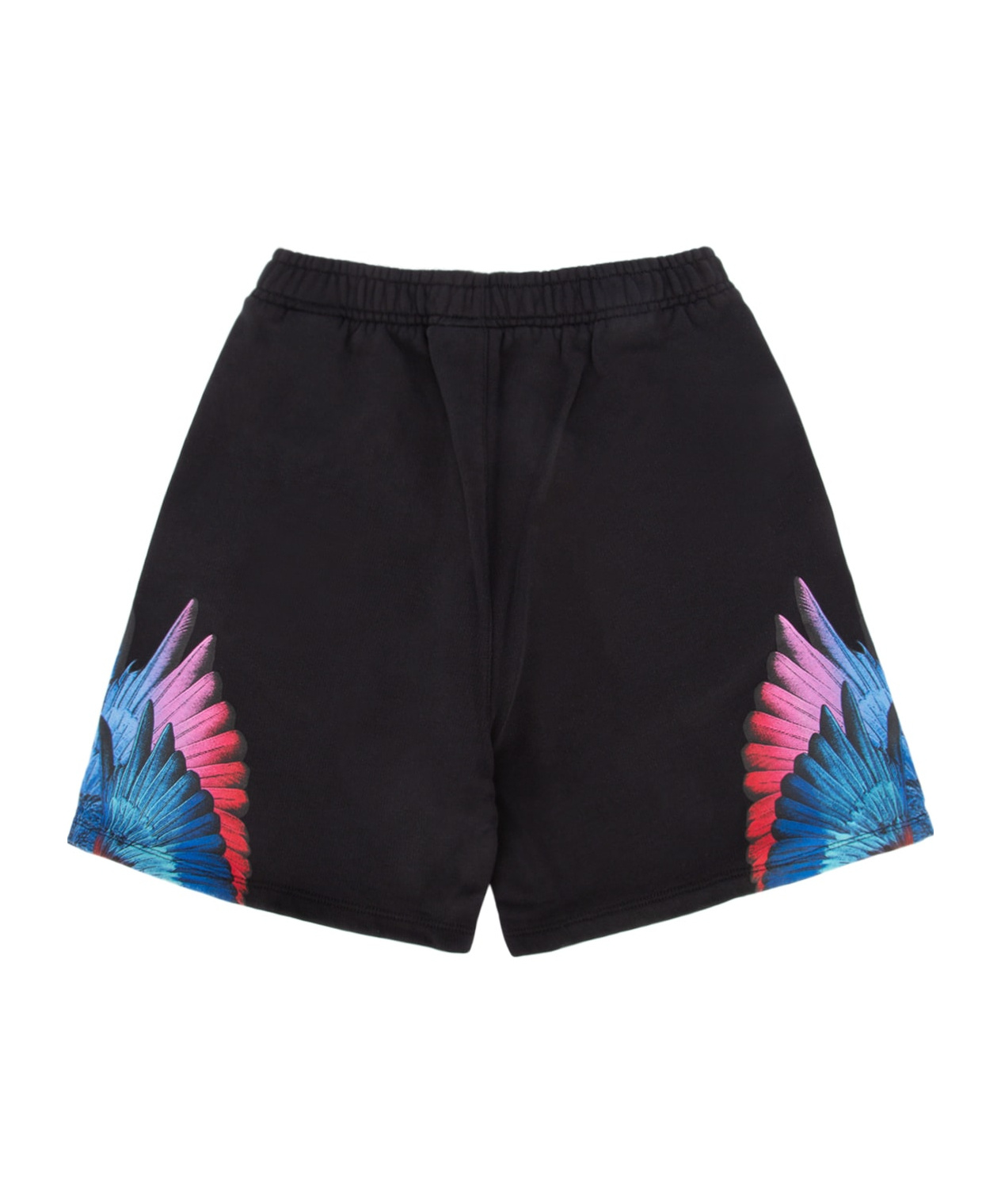 Marcelo Burlon County Of Milan Icon Wings Track Shorts In Black