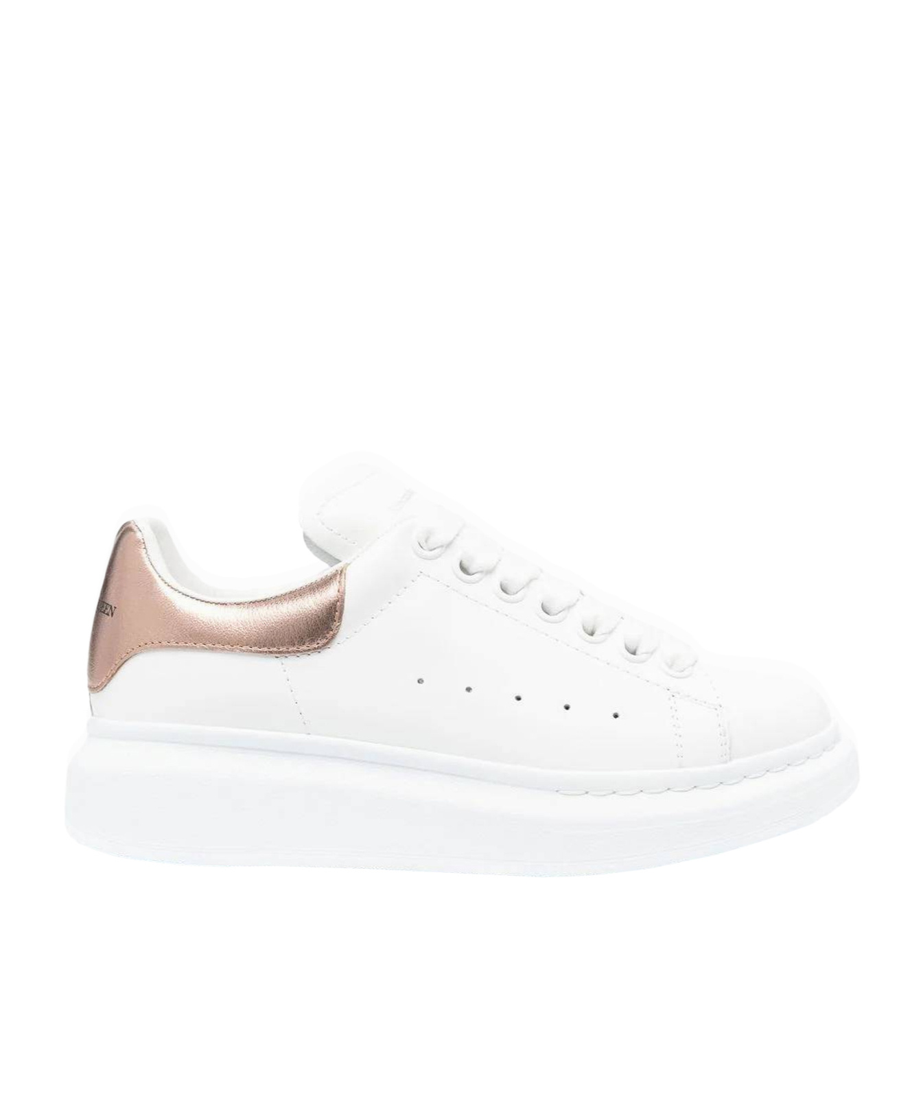 Alexander Mcqueen Lace-up Sneakers In White