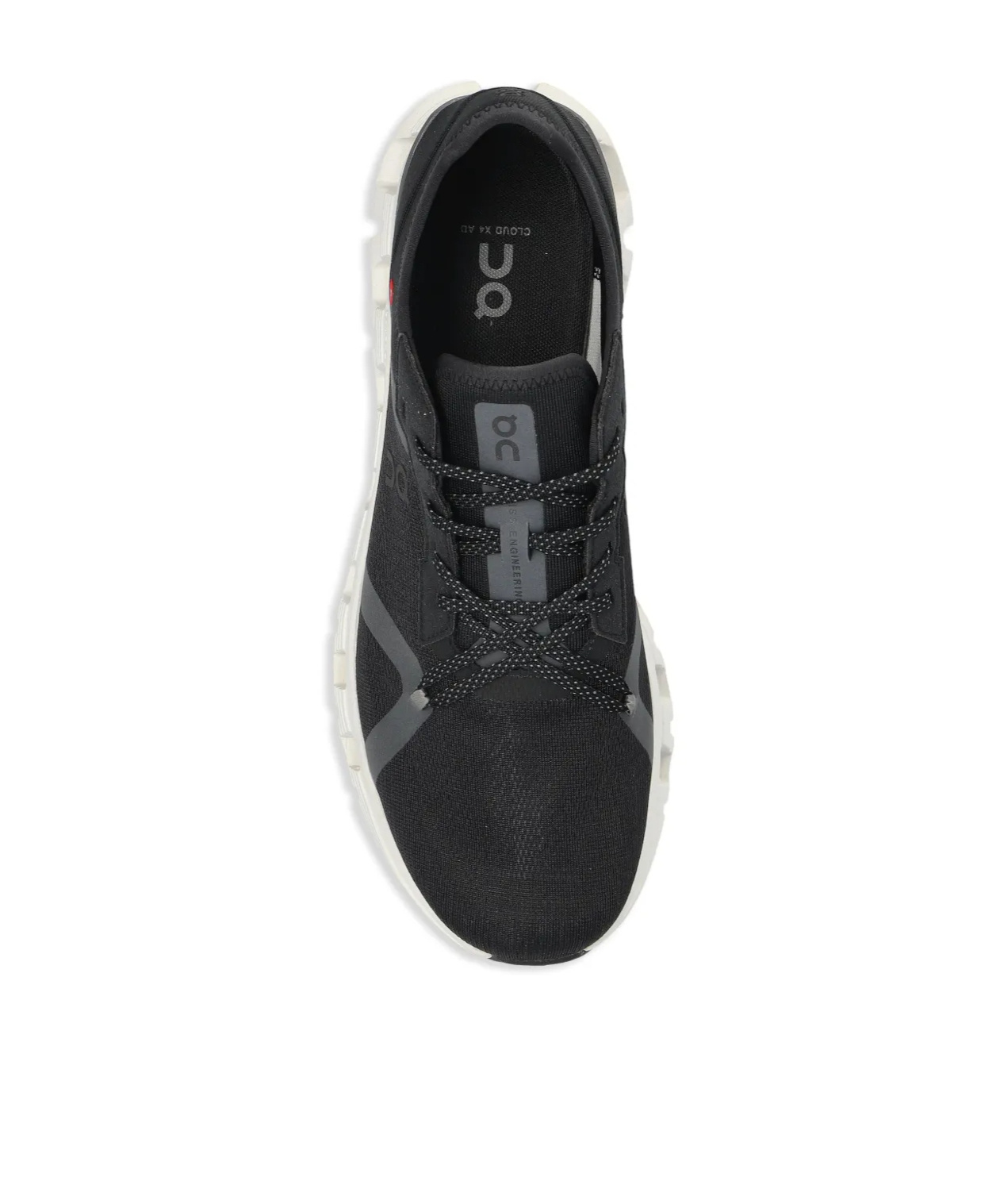 On Running Sneakers Cloud X 4 Ad On In Mesh Riciclato In Black