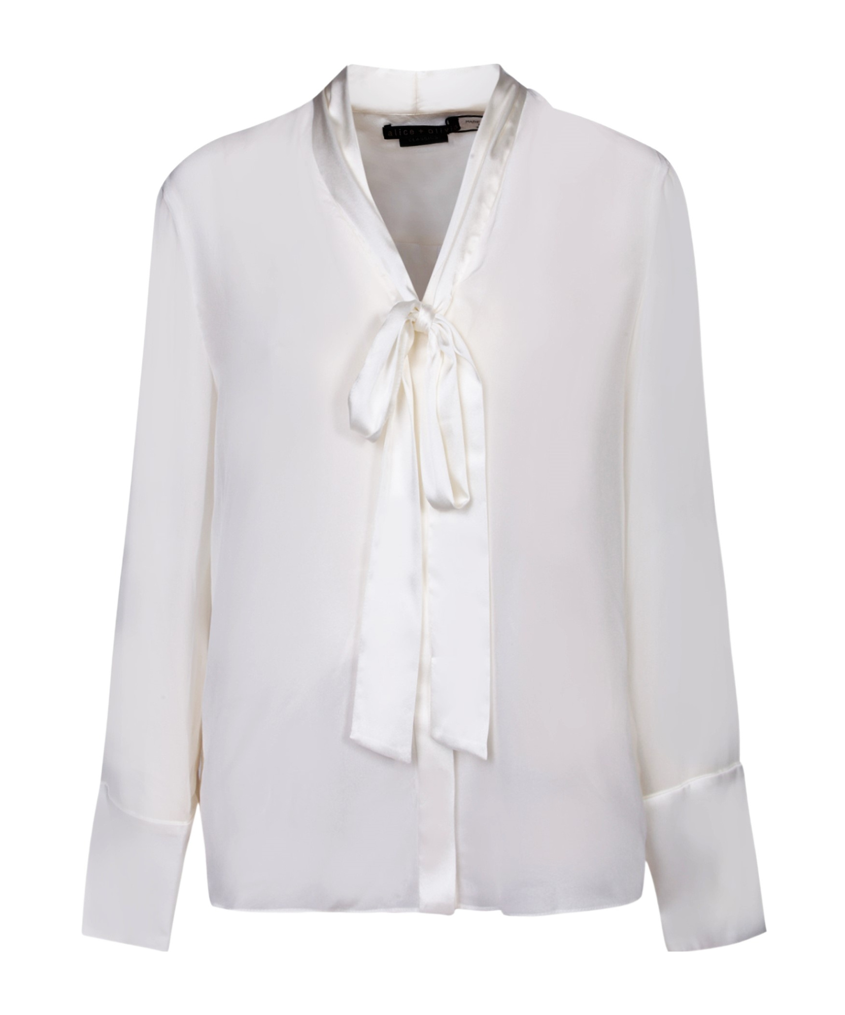 Alice And Olivia Brady Blouse In White