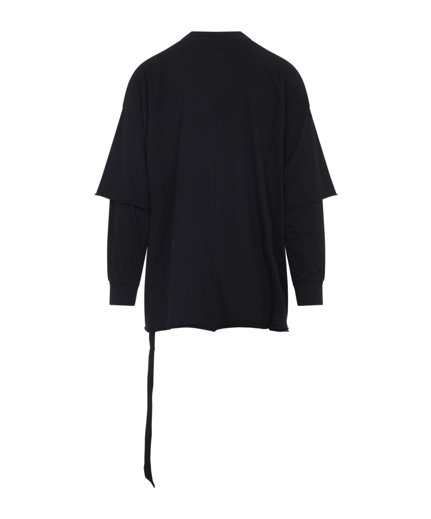 Rick Owens Drkshdw Drkshdw By Rick Owens Relaxed Cotton Sweatshirt In Black