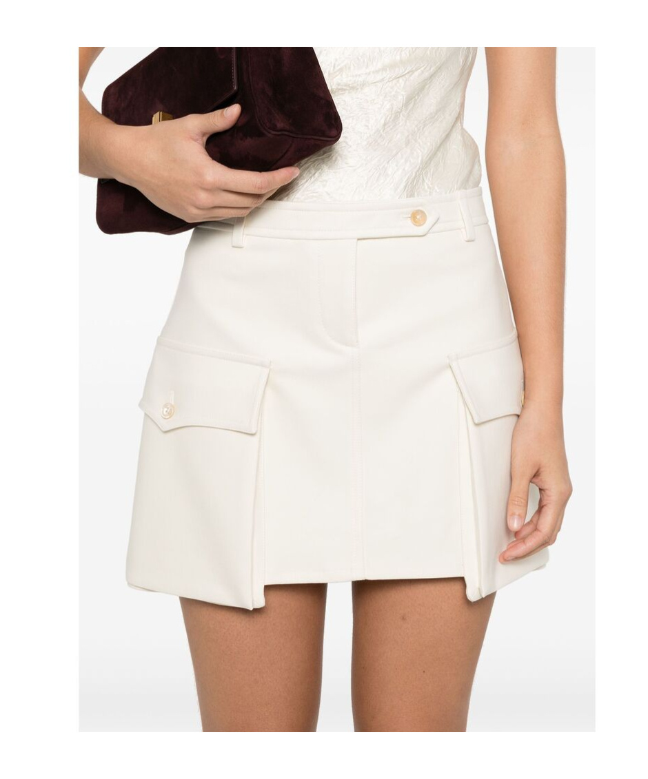 Tom Ford Klassischer Minirock In White