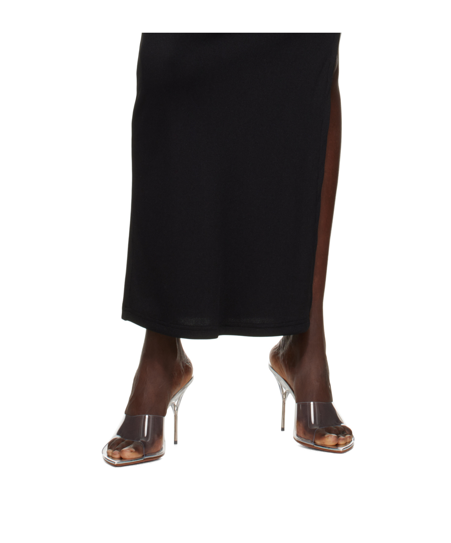 AMINA MUADDI POINTED HIGH HEEL SANDALS
