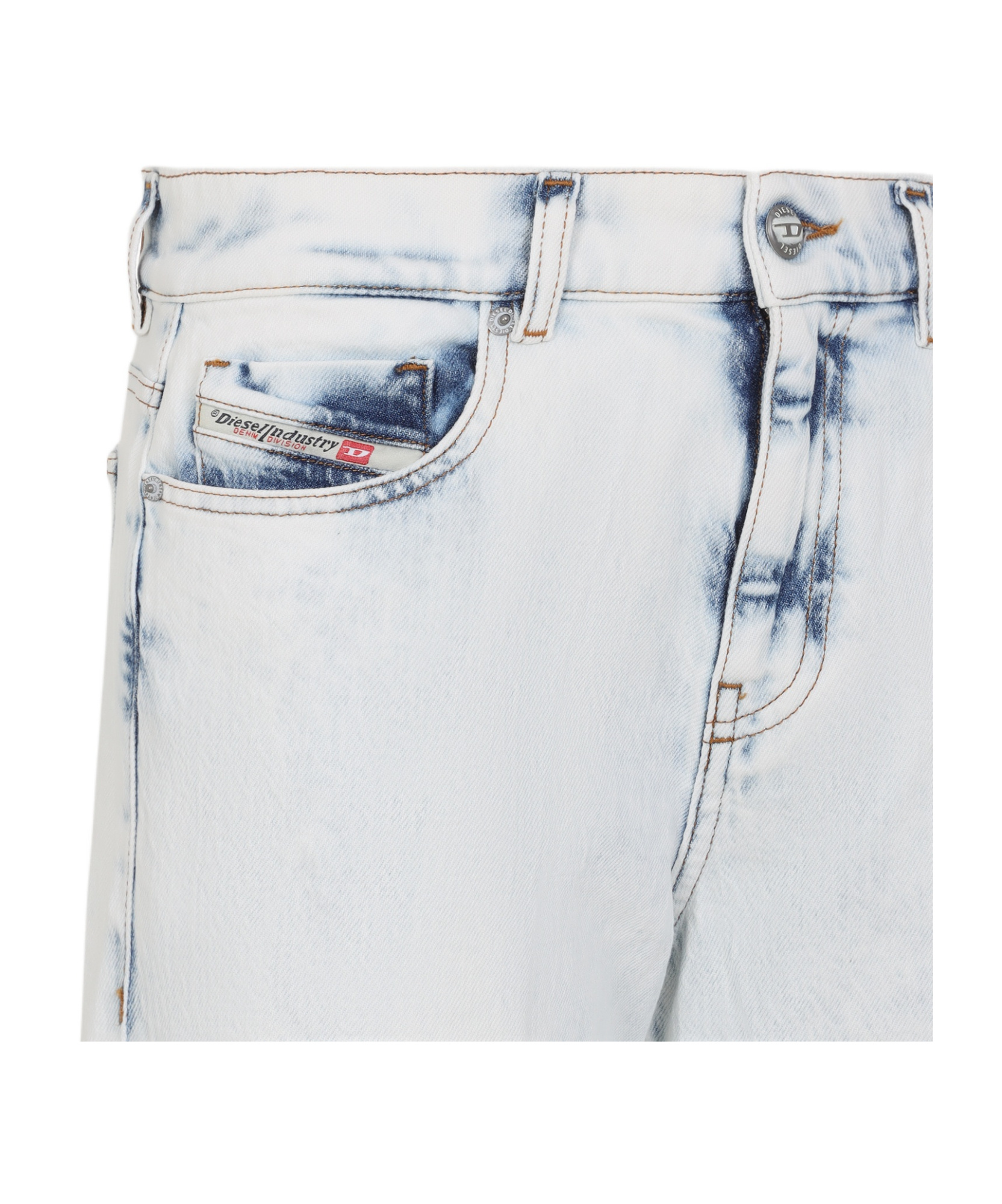 Diesel Blue Flare Jeans 1978 D-akemi 09l33 In White