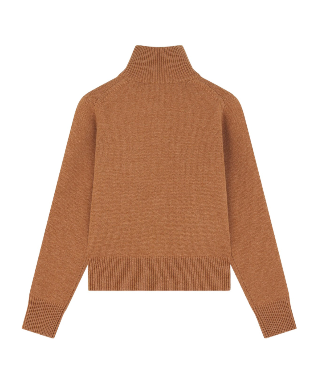 MAISON KITSUNÉ MAISON KITSUNÉ FOX HEAD INTARSIA HIGH-NECK CARDIGAN