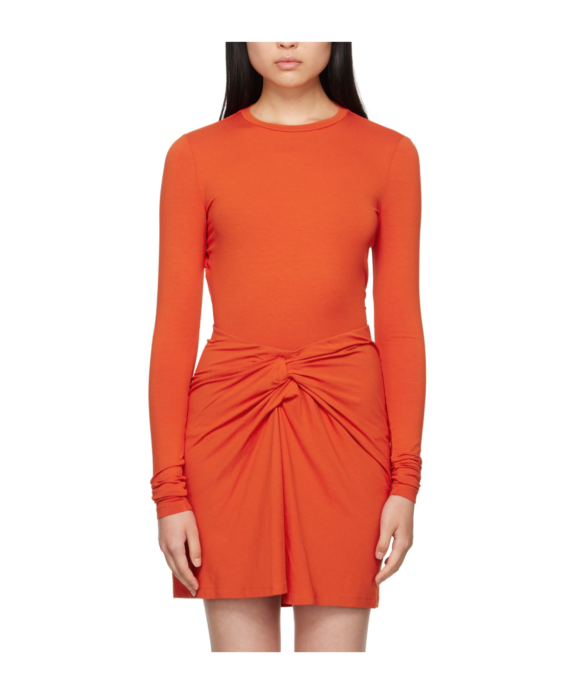 Isabel Marant Étoile Orange Leonio Long Sleeve T-shirt In Red