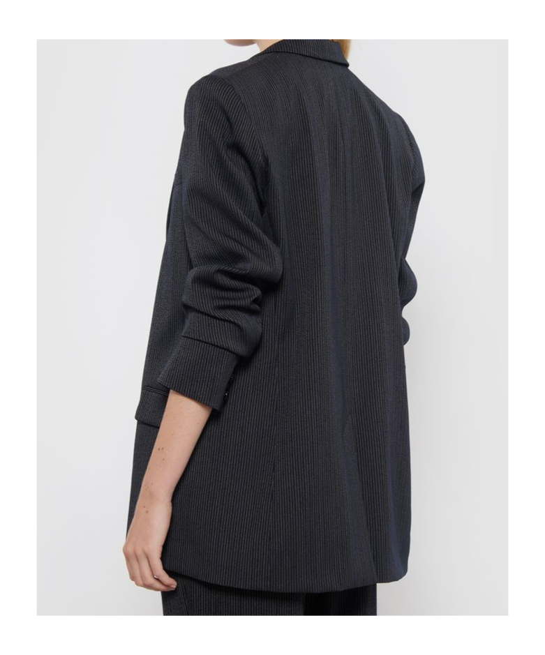 Isabel Marant Long-sleeved Suit Jacket In Black