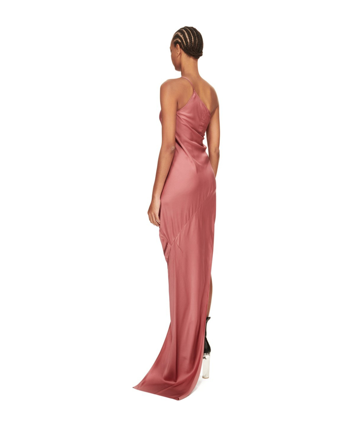 Rick Owens Taco Gown In Pink