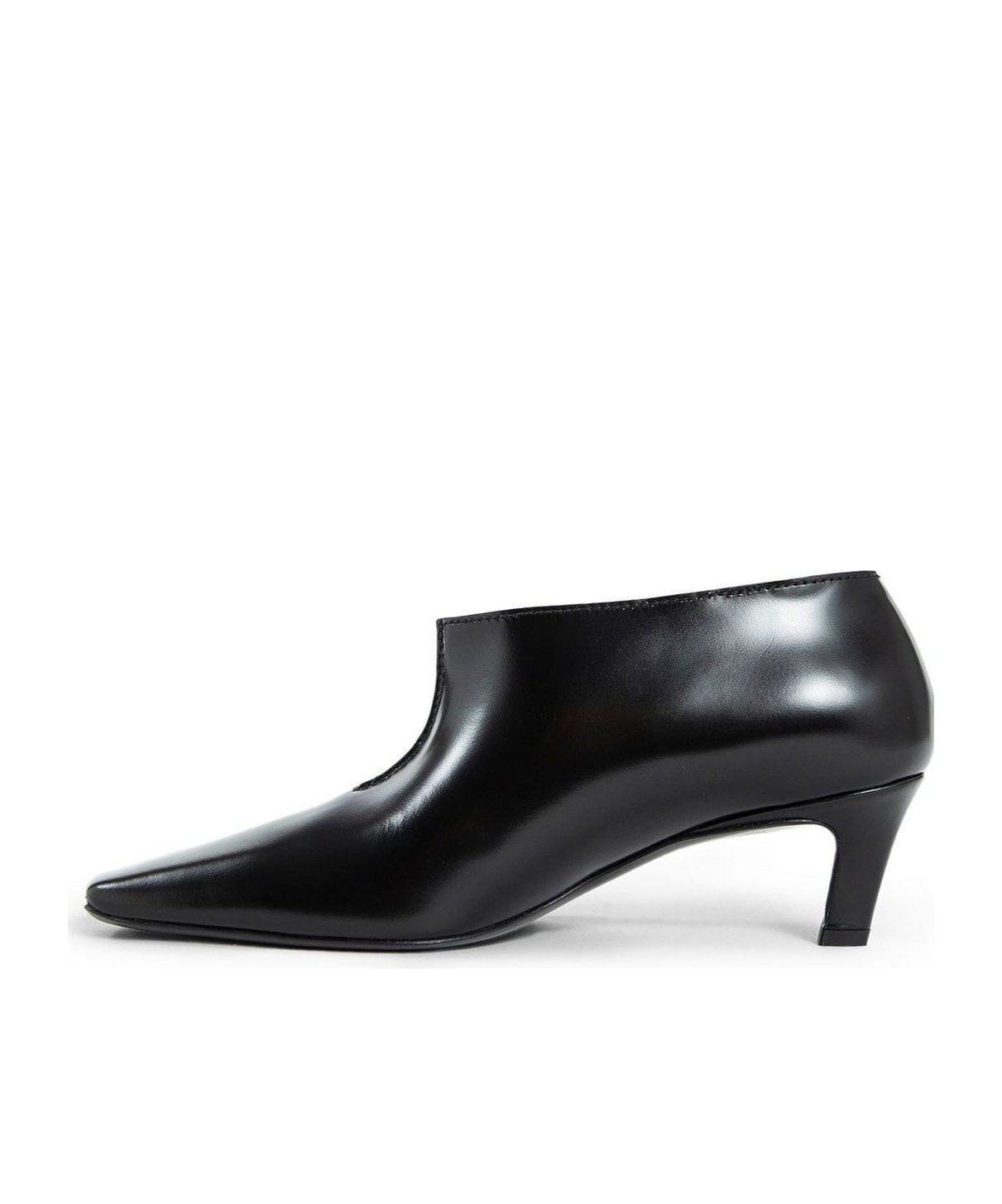 Totême Toteme Leather Boots In Black