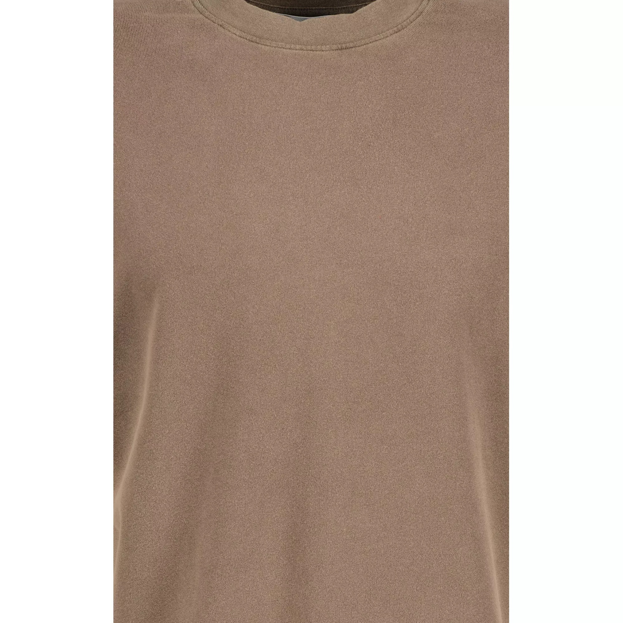 Shop Acne Studios Open-necked Black Shirt In Brown