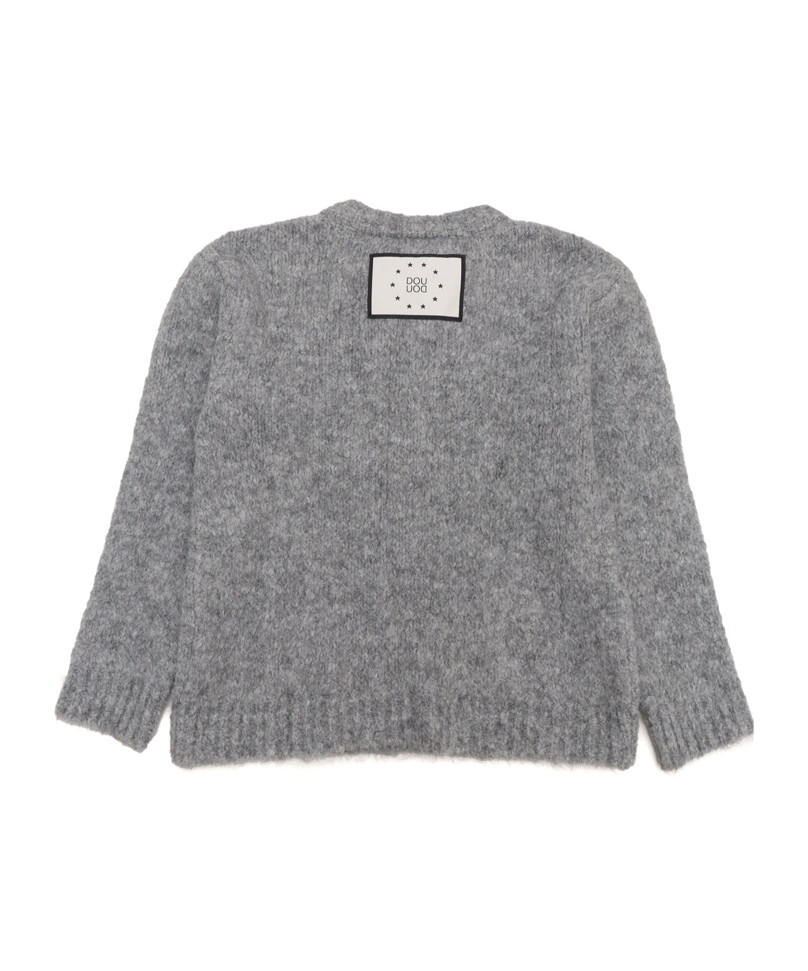 Shop Douuod Logo-appliquéd Jumper In Gray
