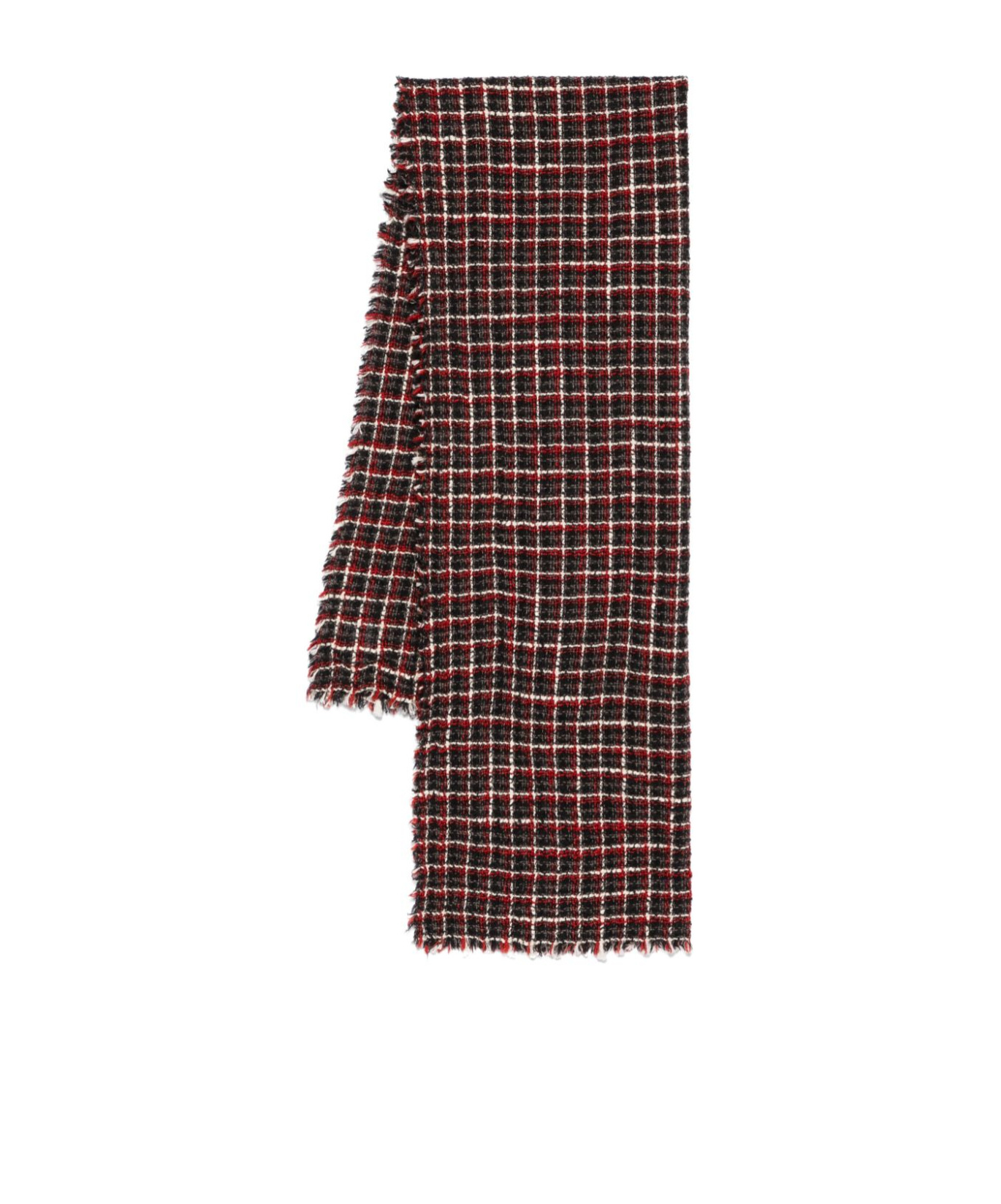 Faliero Sarti Cashmere And Wool Ilde Shawl In Black