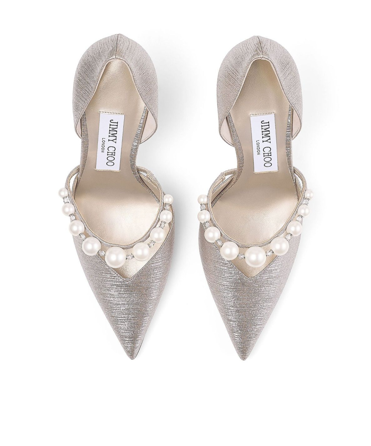 Jimmy Choo Decolleté Aurelie 85 Color Macaron In Gray