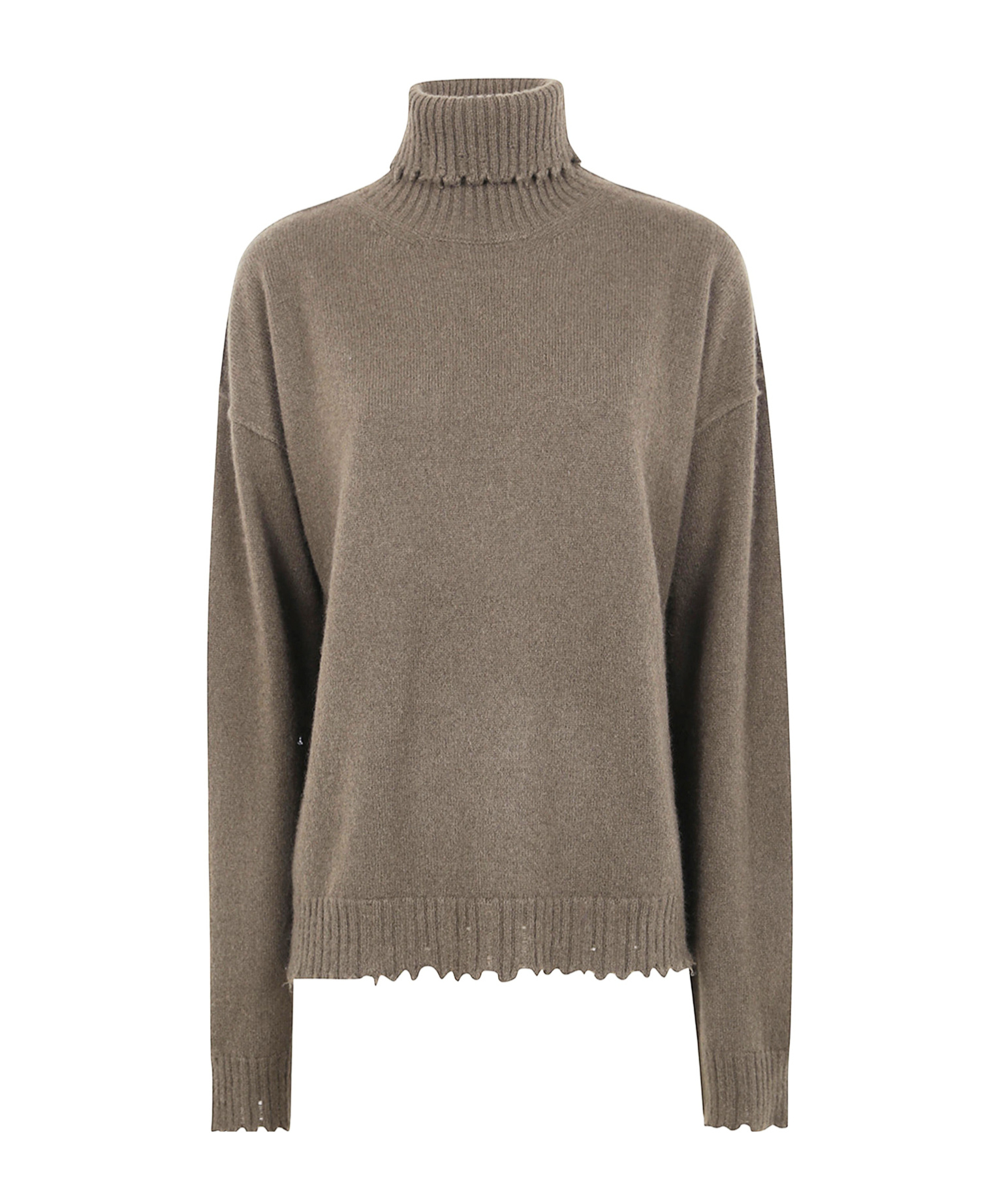 Uma Wang Turtleneck Sweater In Brown