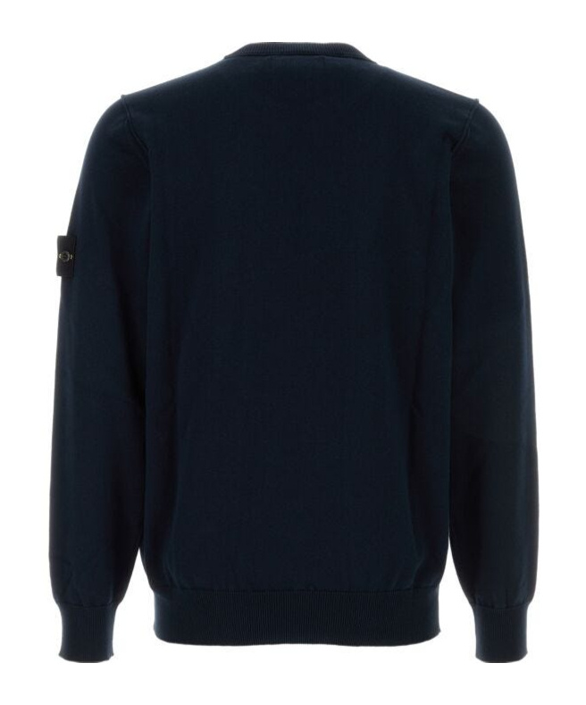 Stone Island Logoed Sweatshirt In Blue