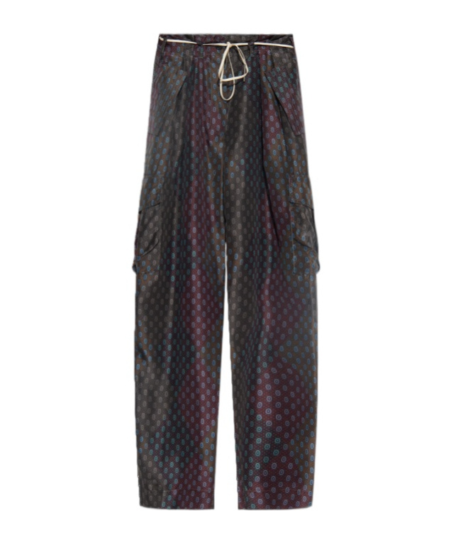 Dries Van Noten Belt Loops Slacks In Black