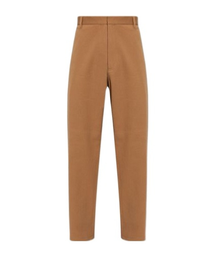 Moschino Wide Leg Pants In Brown