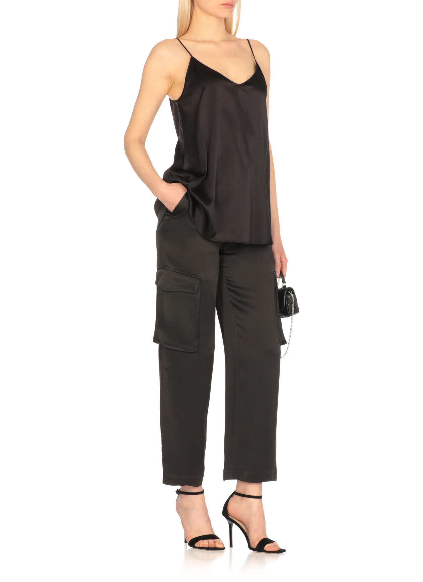 Antonelli Firenze Camisole Top In Black