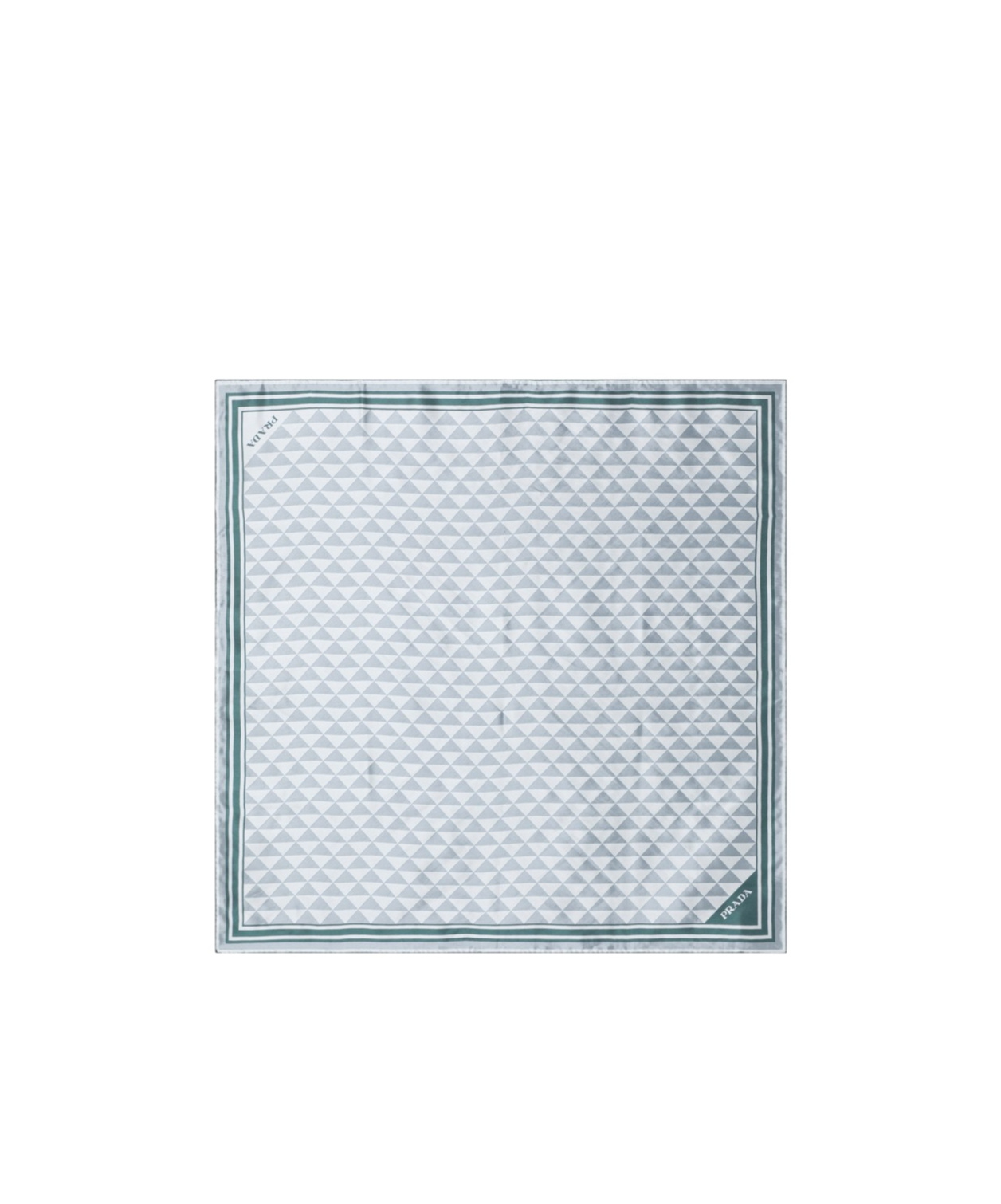 Prada Pattern-printed Scarf In White