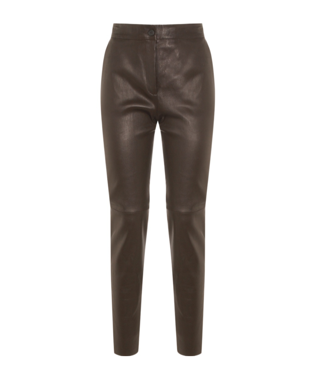 Antonelli Straight-leg Casual Pants In Brown