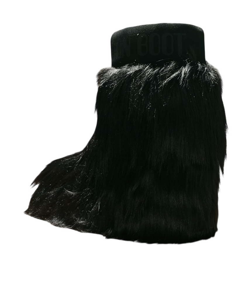 Moon Boot Mid Icon Yeti Ankle Boots In Black