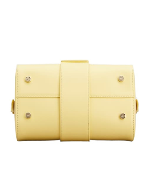 Roger Vivier Belle Vivier Mini Bag In Leather In Yellow