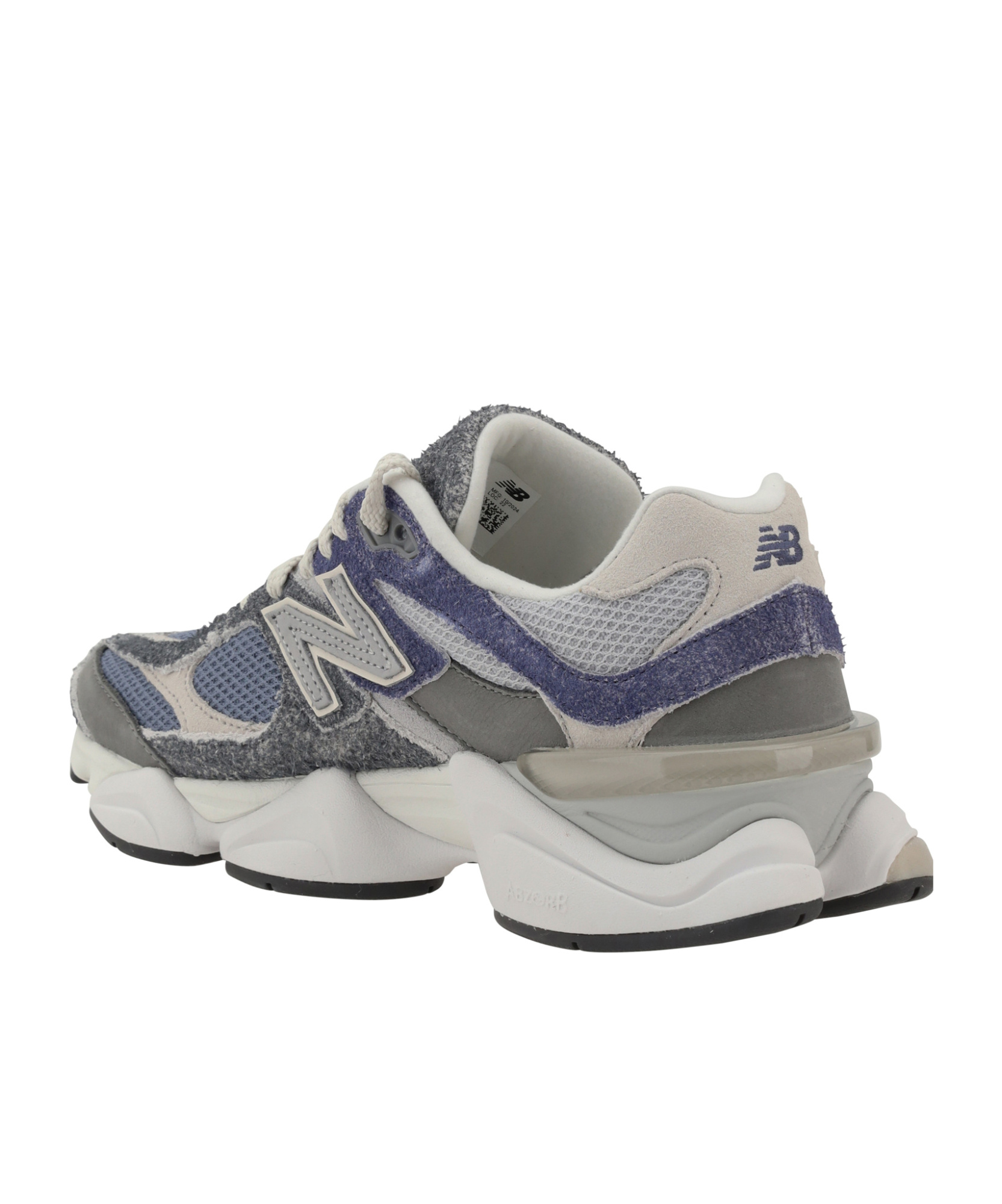 New Balance Mesh Panel Sneakers With Textured Outsole In Gray