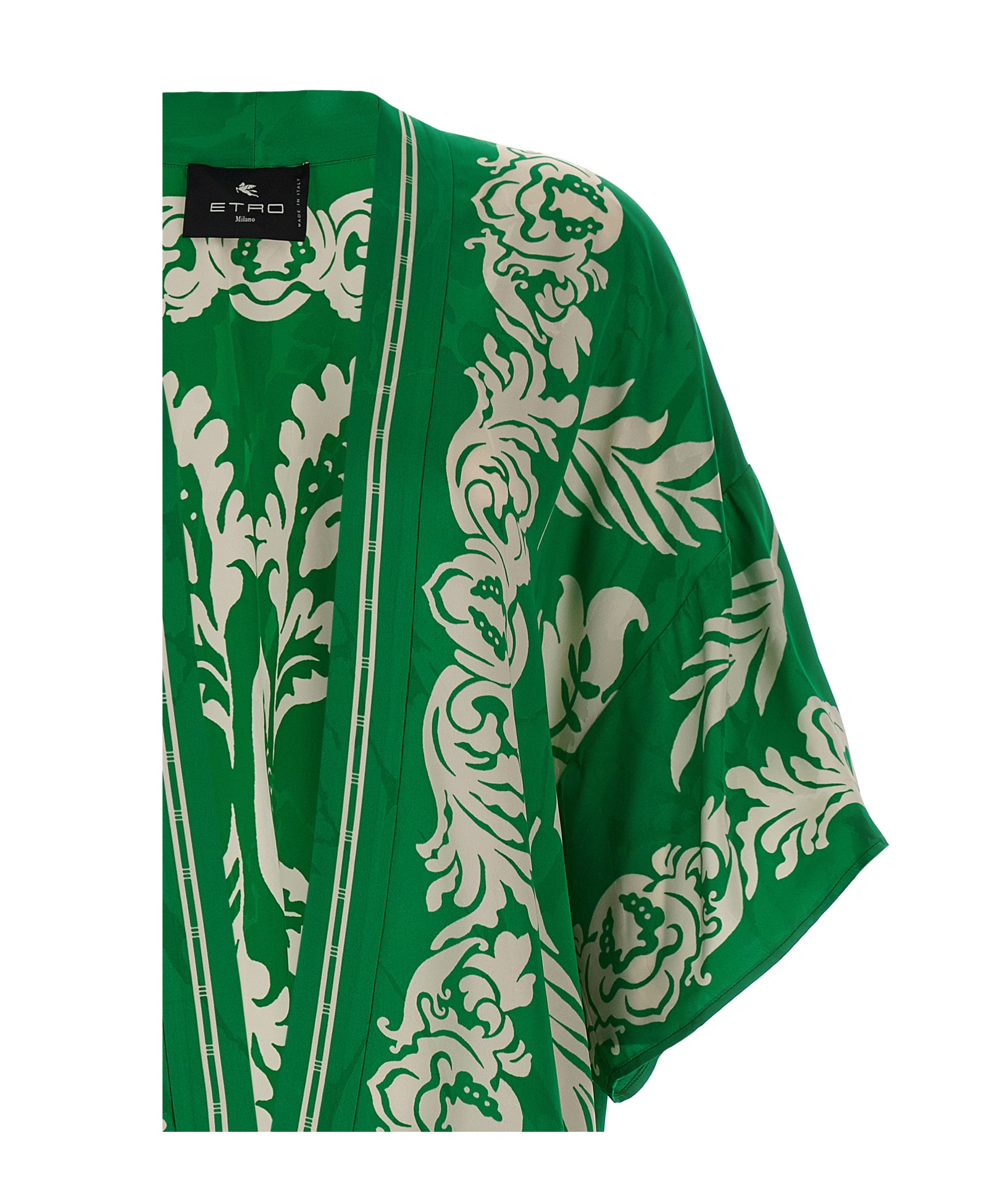Etro Viscose Cardigan Sweaters And Cardigans In Green