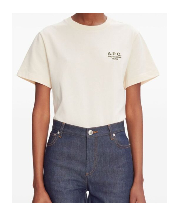 Apc Short-sleeved T-shirt In White
