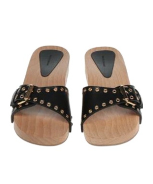 Isabel Marant Wool Blend Slippers In Nude