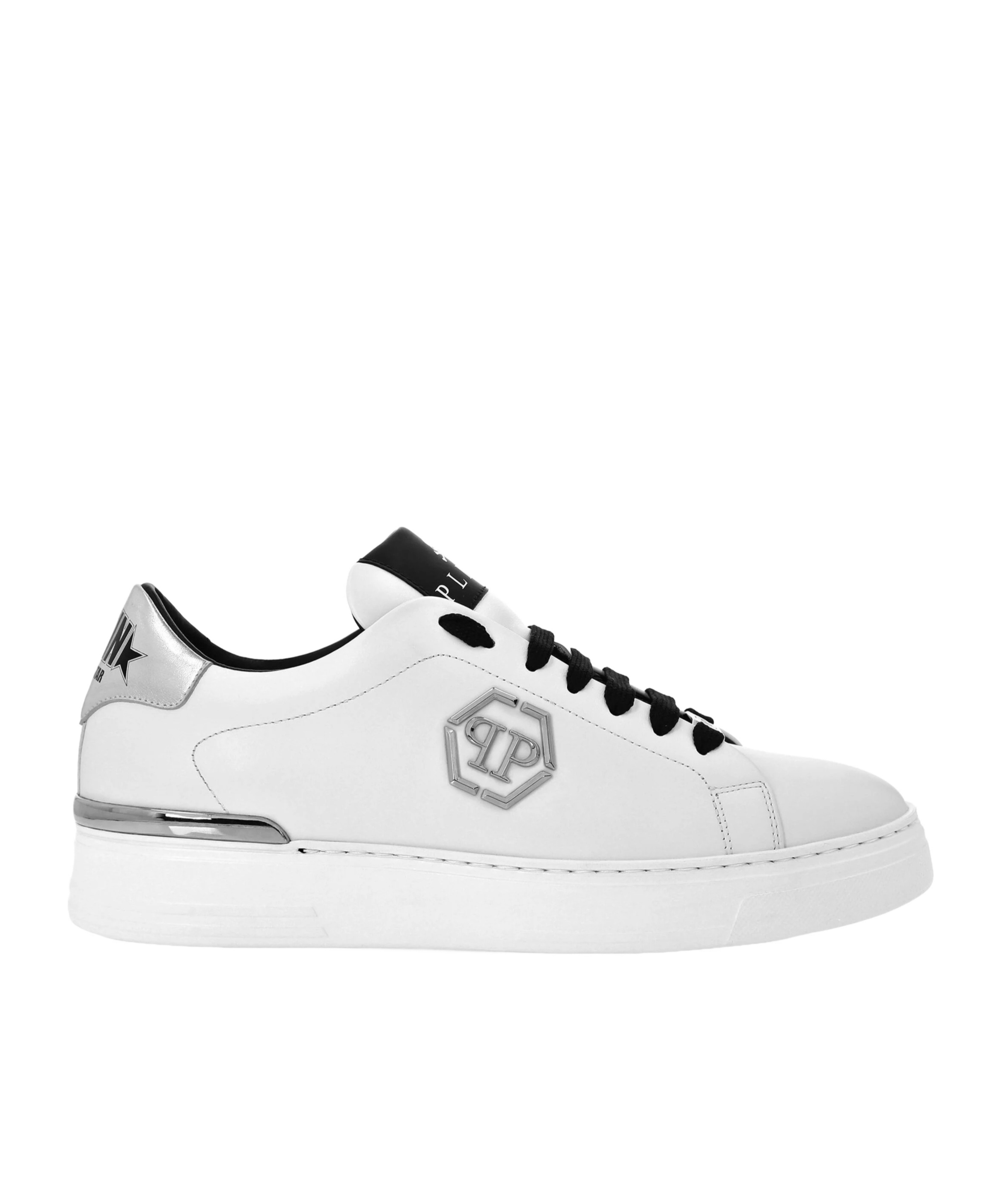 Philipp Plein Hexagon Low Top Sneakers In Black