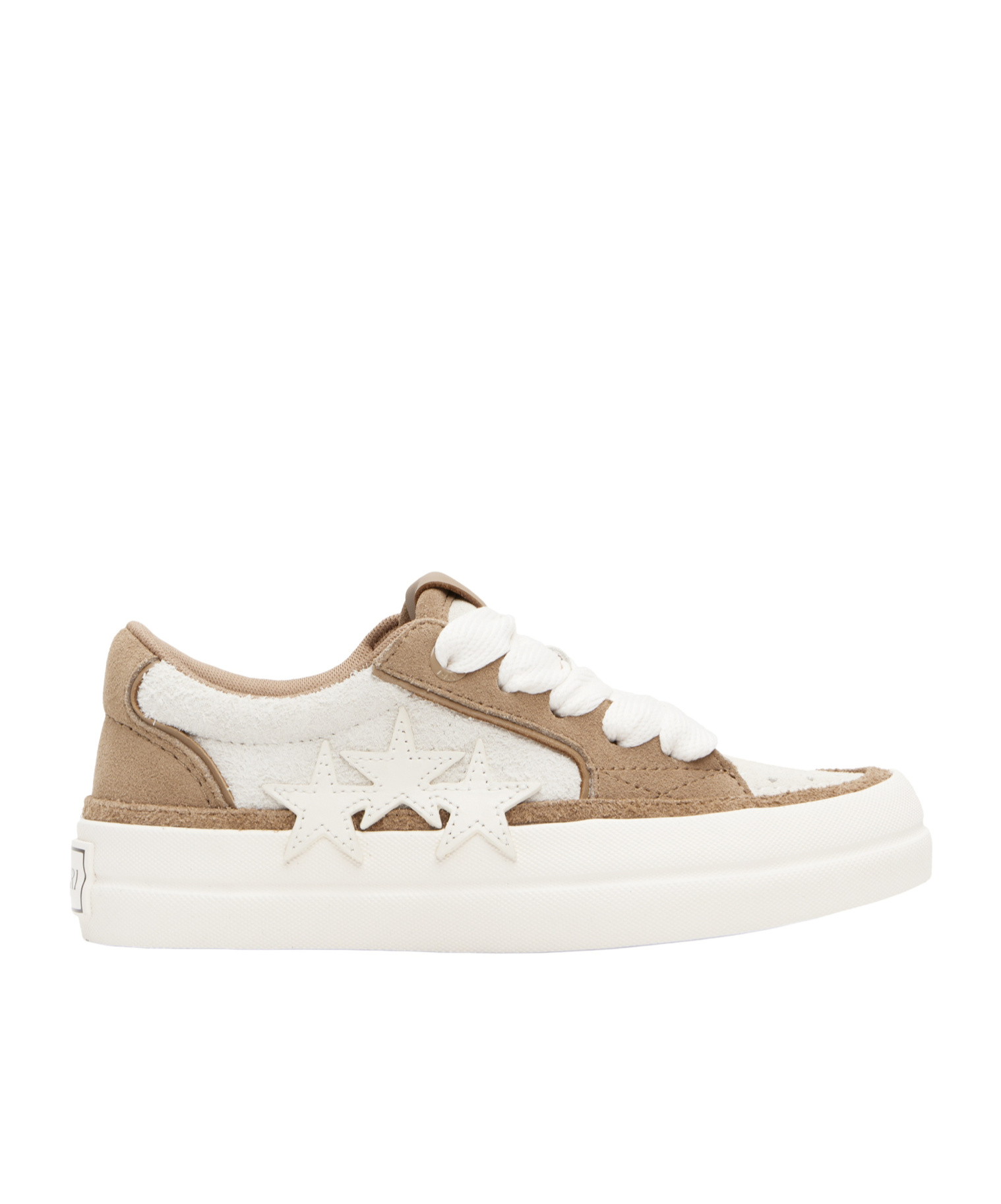 Amiri Beige Sunset Skate Sneakers In Multi