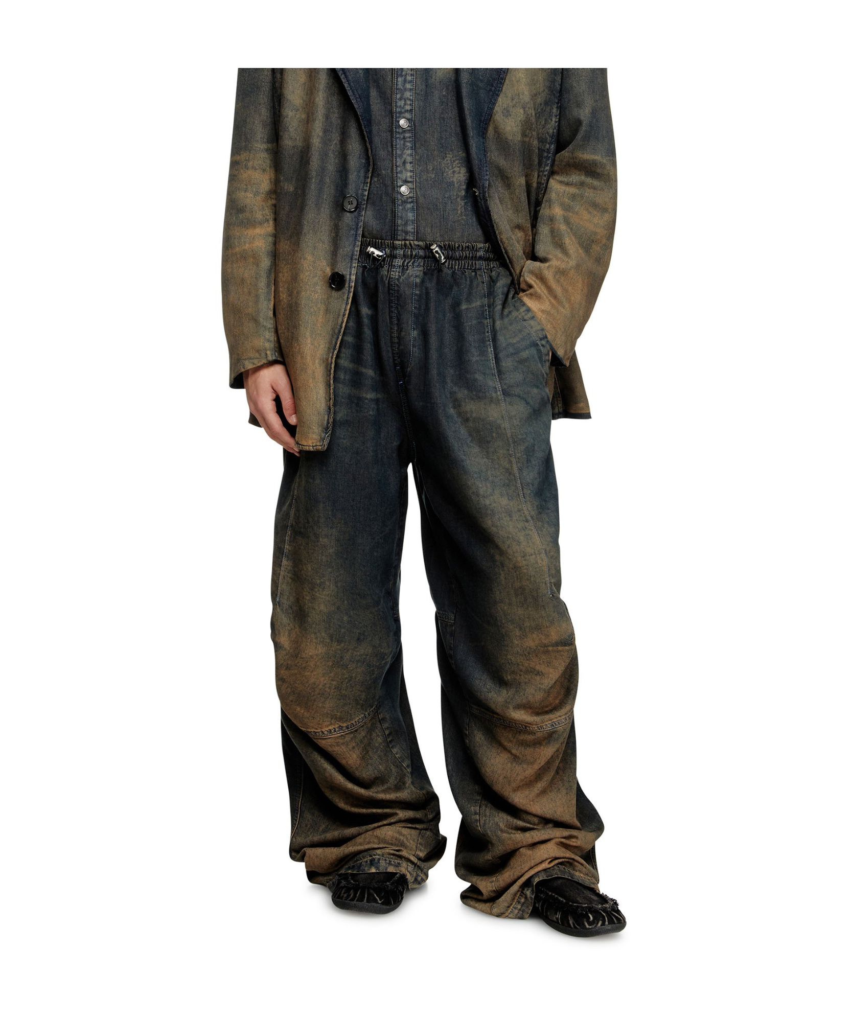 Diesel Relaxed Jeans In Blue