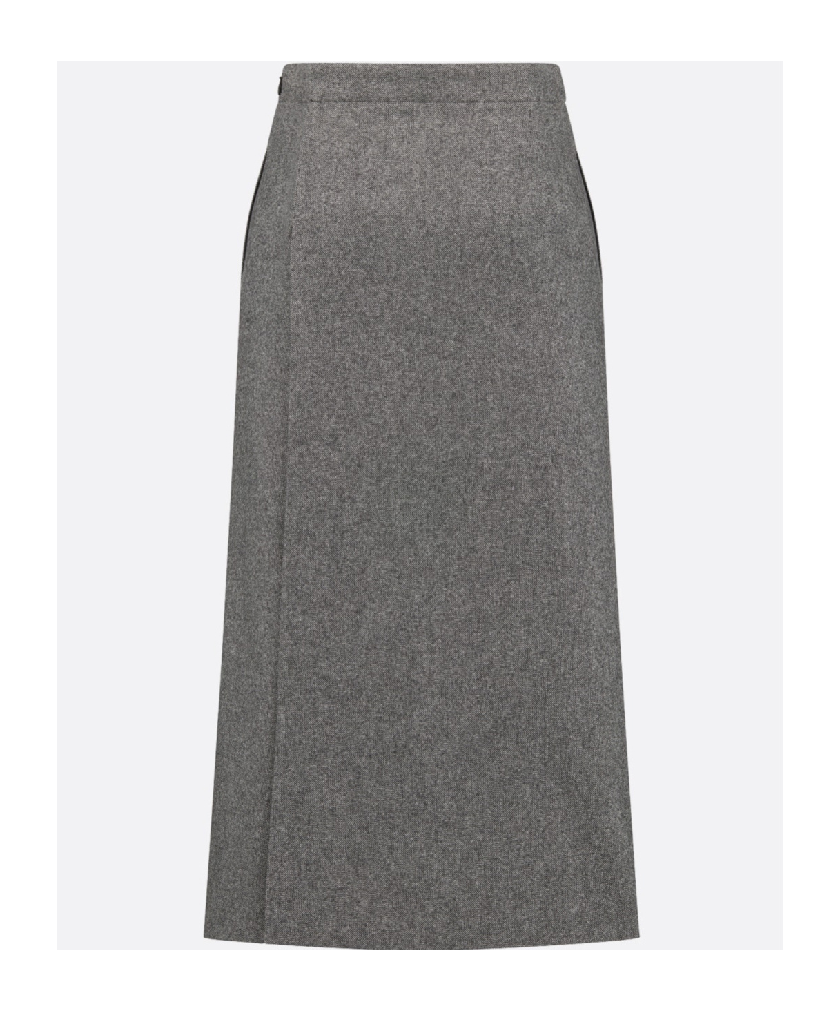 DIOR STRAIGHT WOOL SKIRT