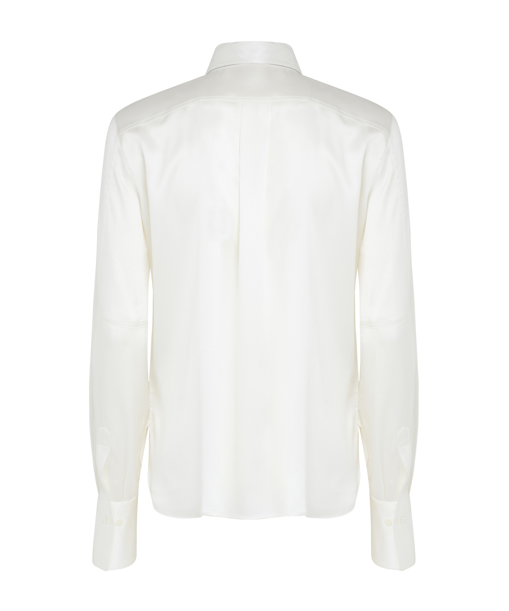 Brunello Cucinelli Cotton Gauze Shirt In White