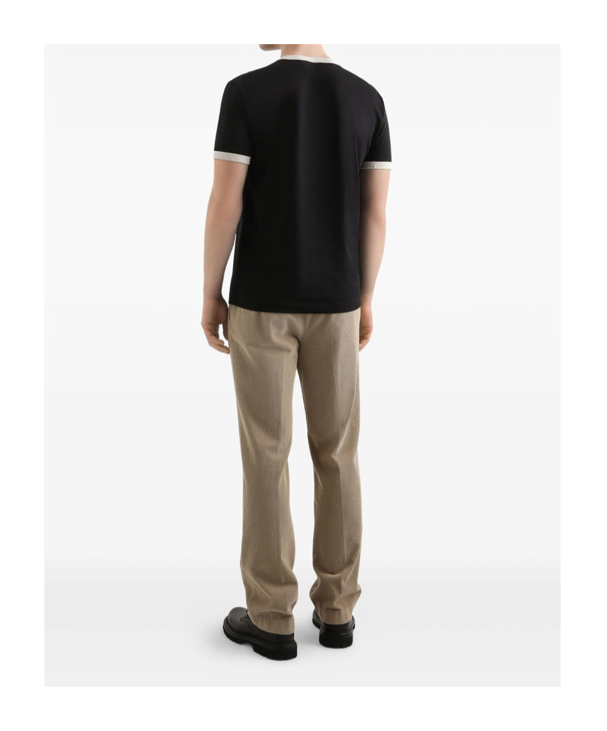 Dolce & Gabbana Corduroy-pinwale Trousers In Brown