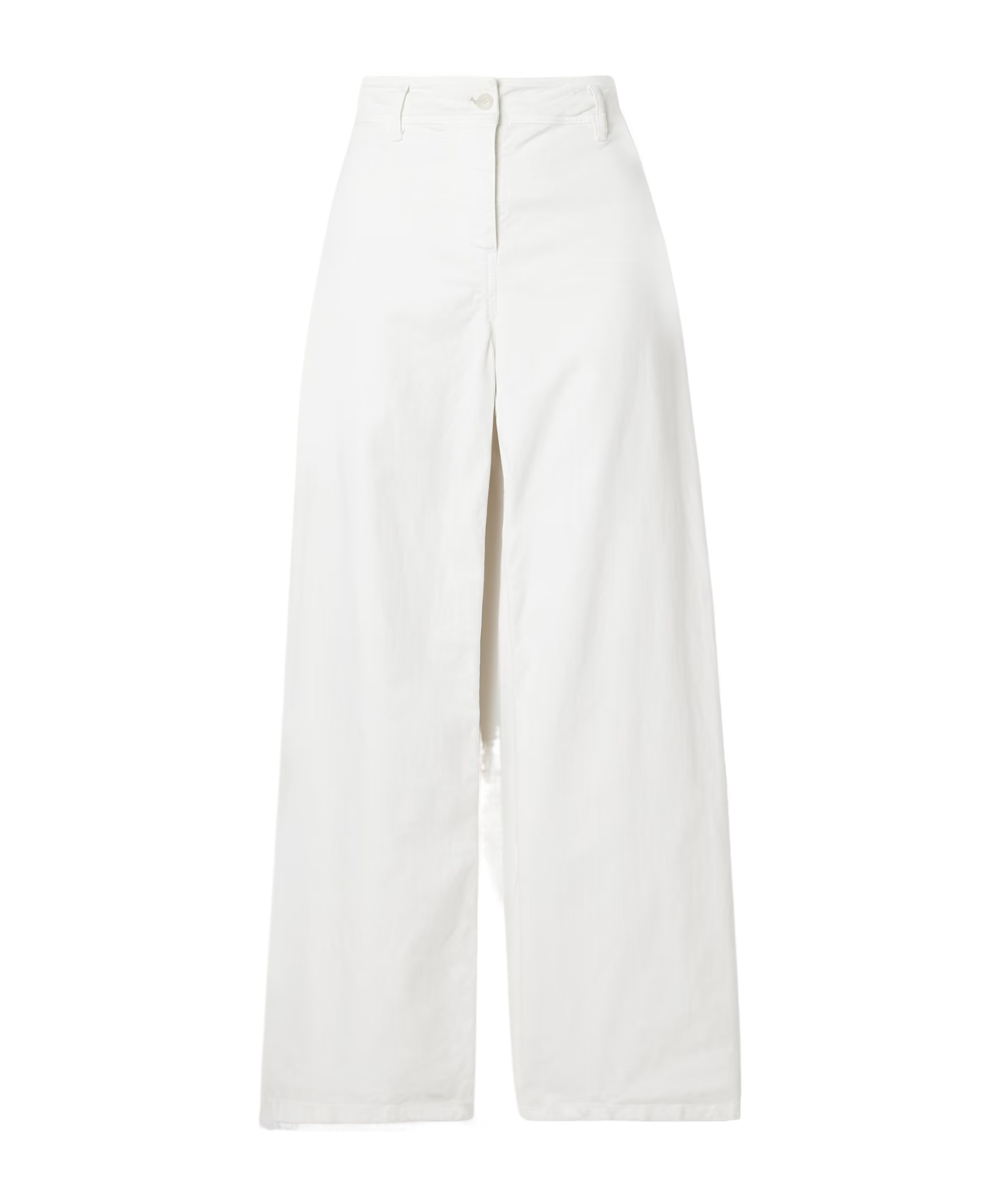 Nili Lotan Megan High Waist Wide Leg Track Pants In White