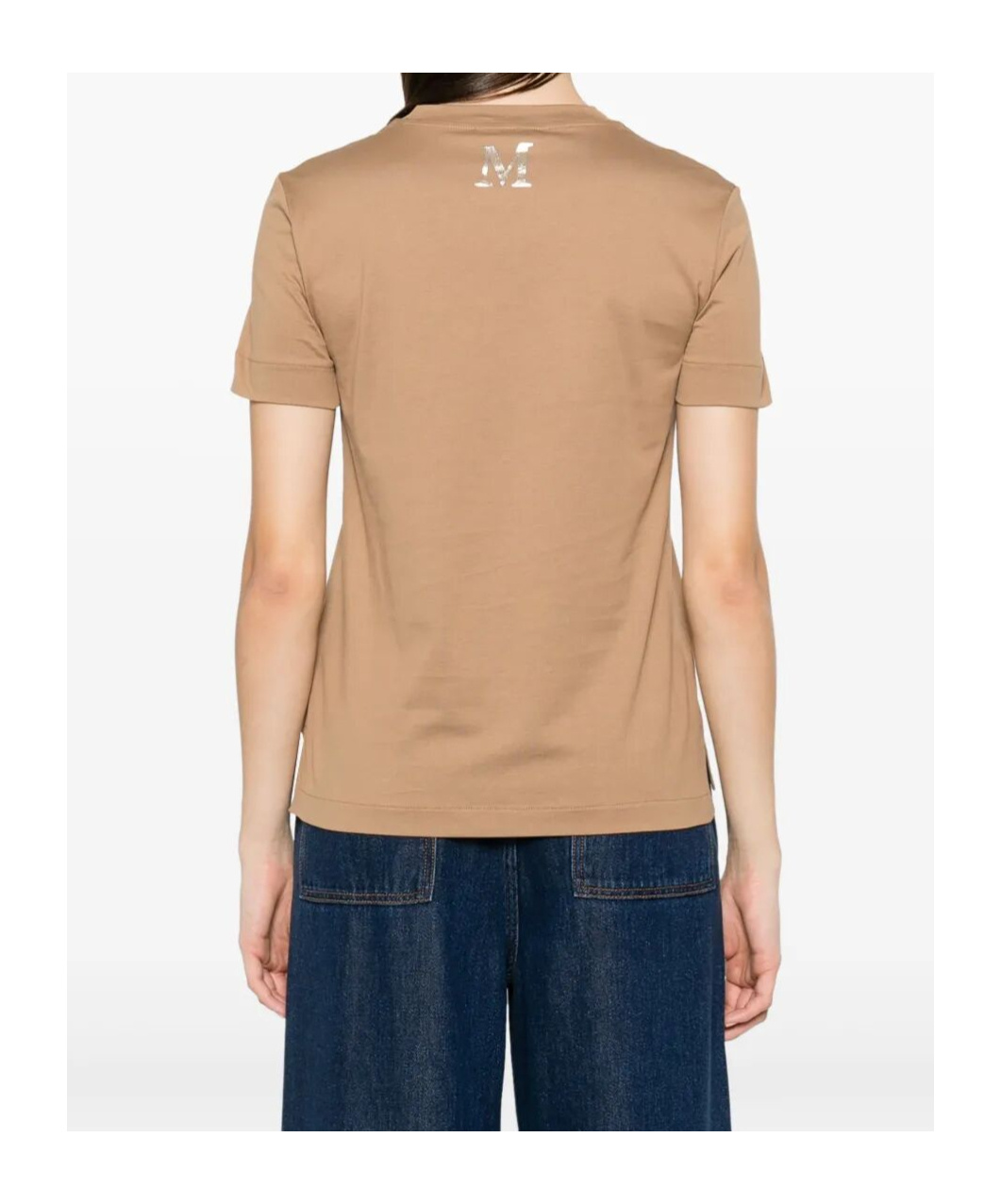 Max Mara Beige Luso T-shirt In Nude