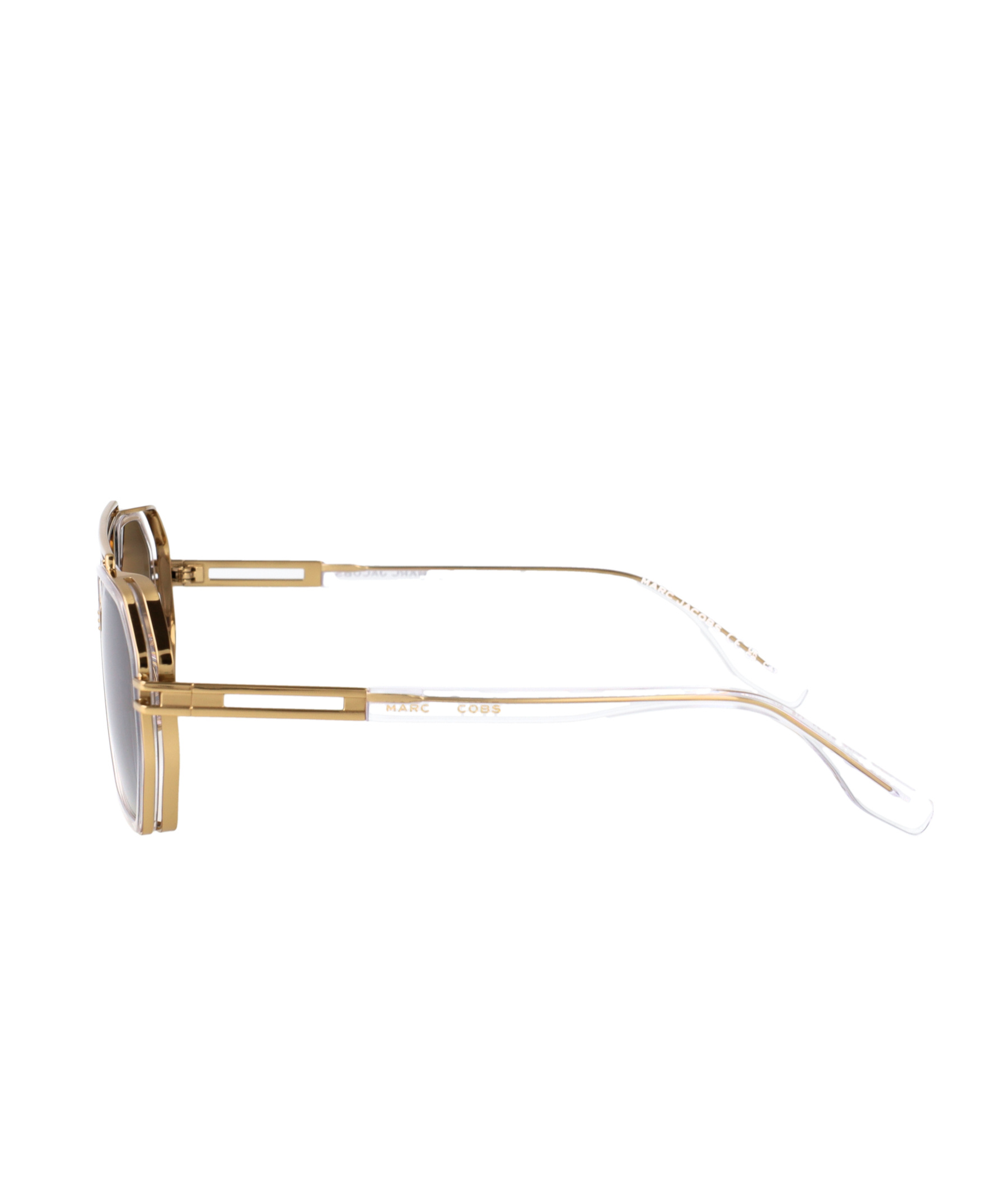 Marc Jacobs Aviator-frame Sunglasses In Gold