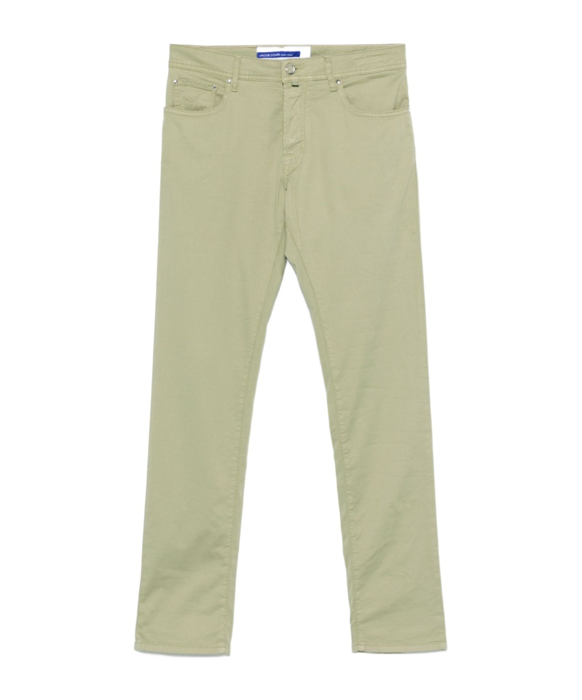 Jacob Cohen Slim Fit Denim Trousers In Nude