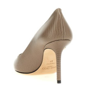 Jimmy Choo 'love' Textured Stiletto Pumps In Nude