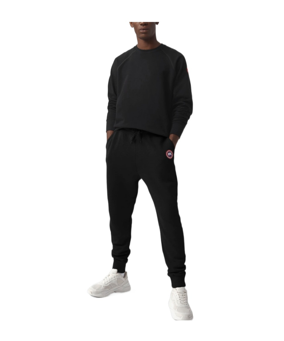 Canada Goose Joggers Elastic Waistband Side Pockets In Black