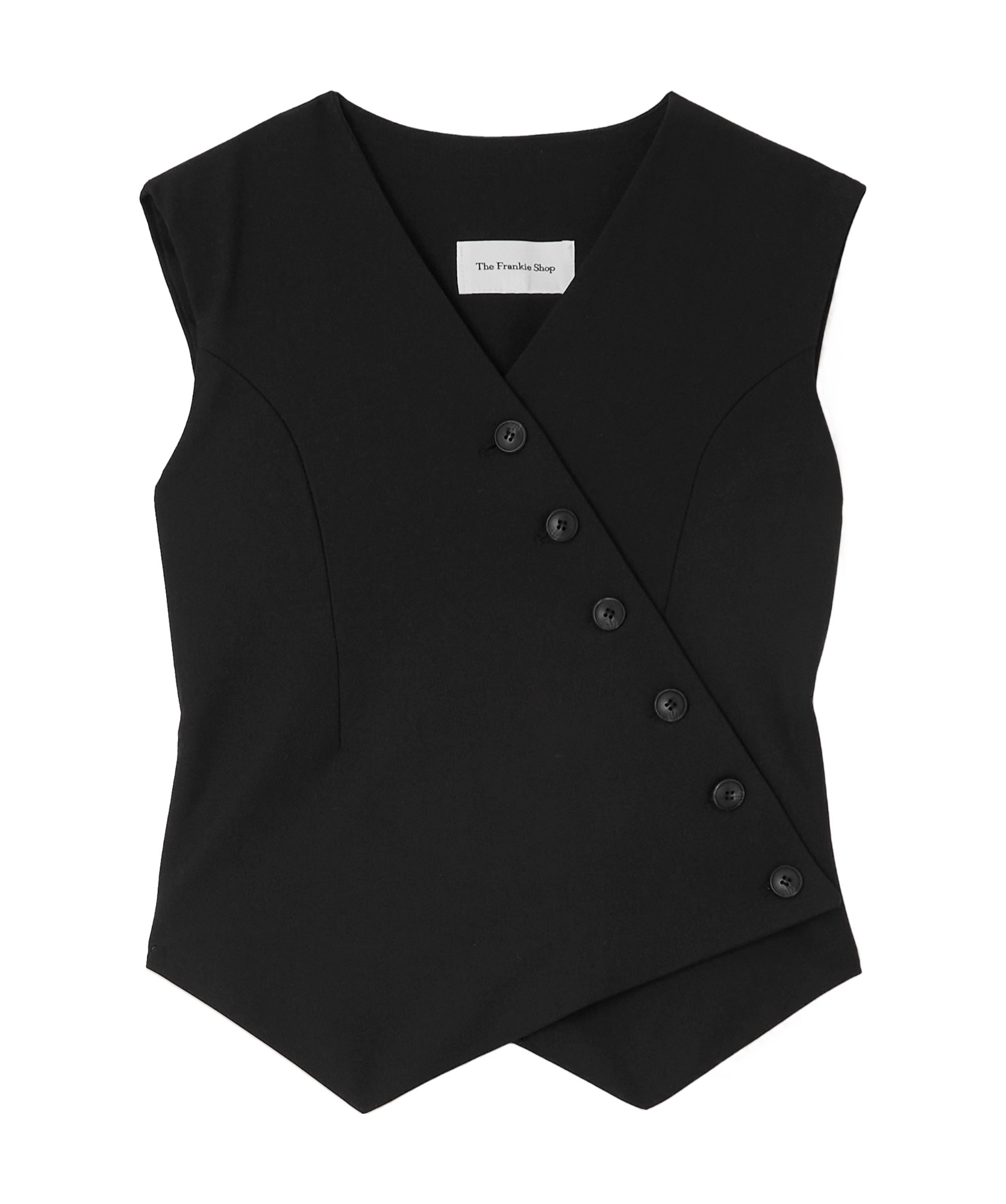 The Frankie Shop Maesa Asymmetric Vest Top